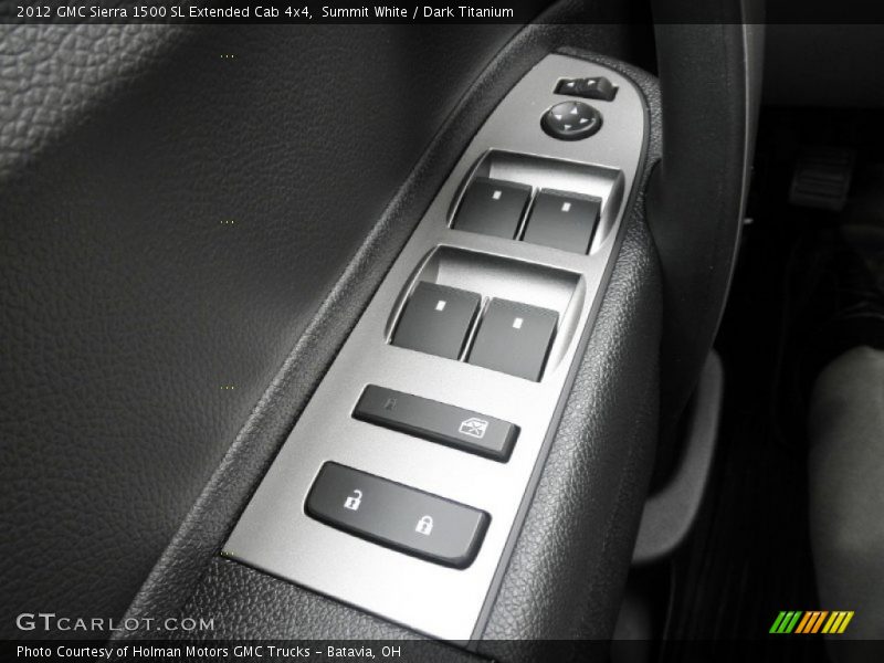Summit White / Dark Titanium 2012 GMC Sierra 1500 SL Extended Cab 4x4