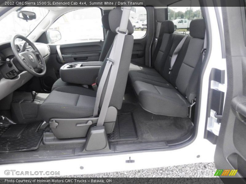 Summit White / Dark Titanium 2012 GMC Sierra 1500 SL Extended Cab 4x4