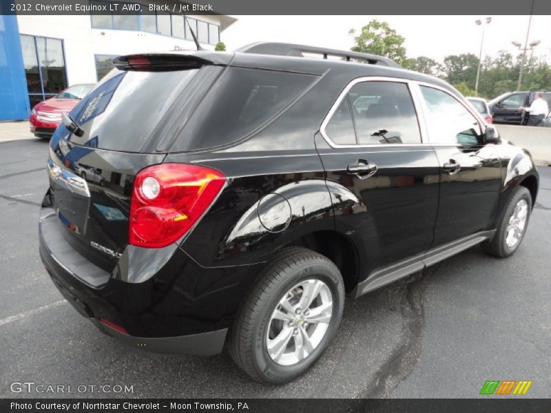 Black / Jet Black 2012 Chevrolet Equinox LT AWD