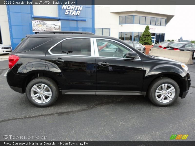 Black / Jet Black 2012 Chevrolet Equinox LT AWD