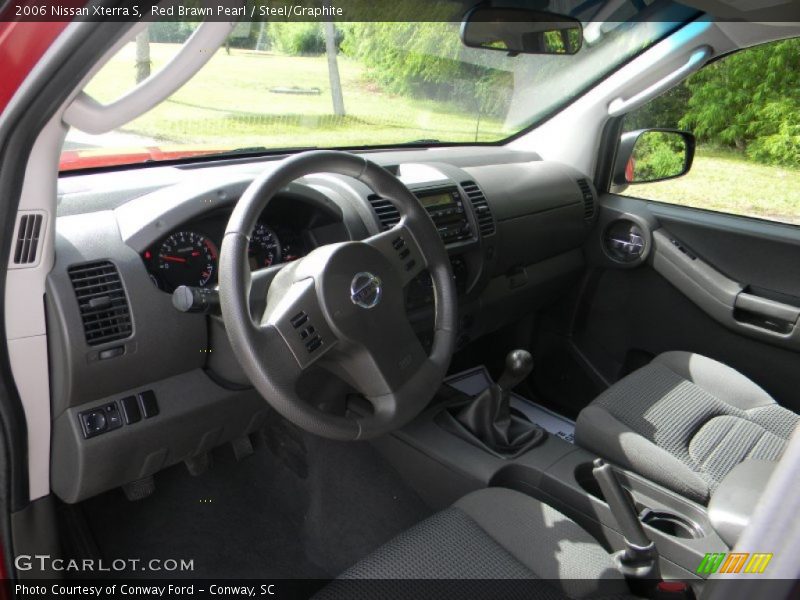 Red Brawn Pearl / Steel/Graphite 2006 Nissan Xterra S