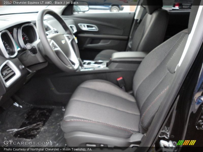 Black / Jet Black 2012 Chevrolet Equinox LT AWD