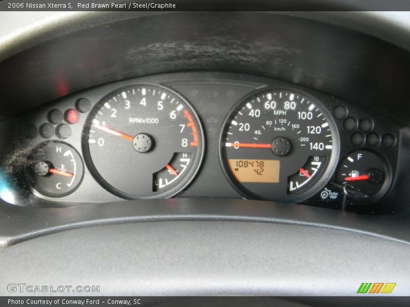 Red Brawn Pearl / Steel/Graphite 2006 Nissan Xterra S