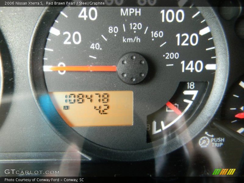 Red Brawn Pearl / Steel/Graphite 2006 Nissan Xterra S