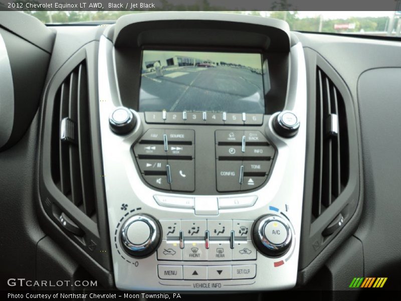 Controls of 2012 Equinox LT AWD
