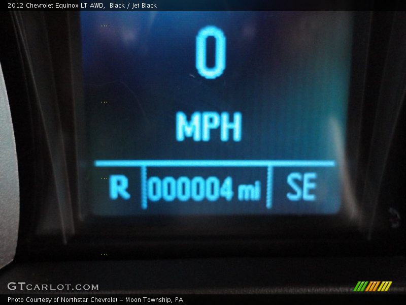 Black / Jet Black 2012 Chevrolet Equinox LT AWD