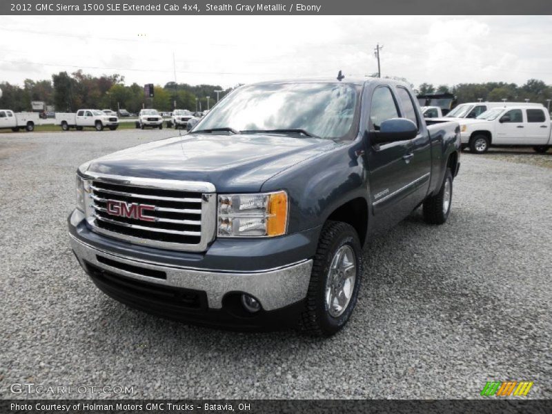 Front 3/4 View of 2012 Sierra 1500 SLE Extended Cab 4x4