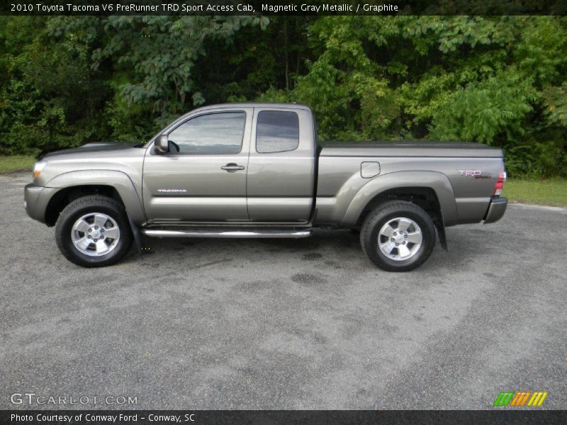Magnetic Gray Metallic / Graphite 2010 Toyota Tacoma V6 PreRunner TRD Sport Access Cab