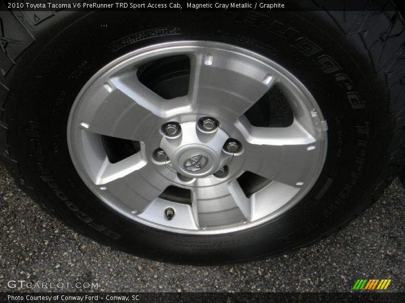 Magnetic Gray Metallic / Graphite 2010 Toyota Tacoma V6 PreRunner TRD Sport Access Cab