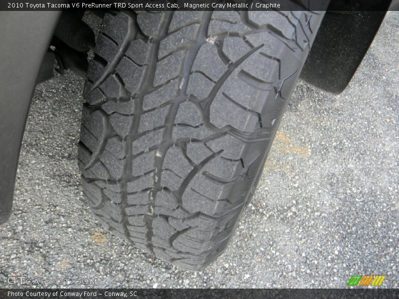 Magnetic Gray Metallic / Graphite 2010 Toyota Tacoma V6 PreRunner TRD Sport Access Cab
