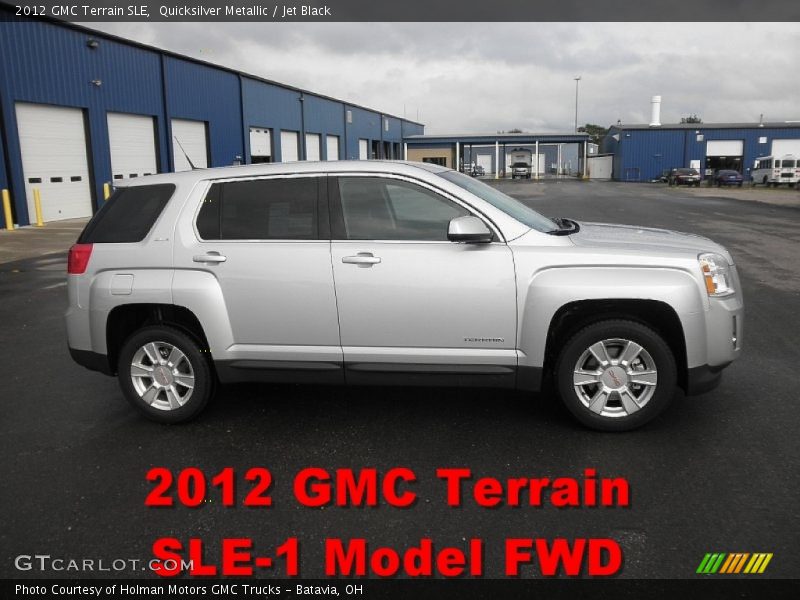 Quicksilver Metallic / Jet Black 2012 GMC Terrain SLE
