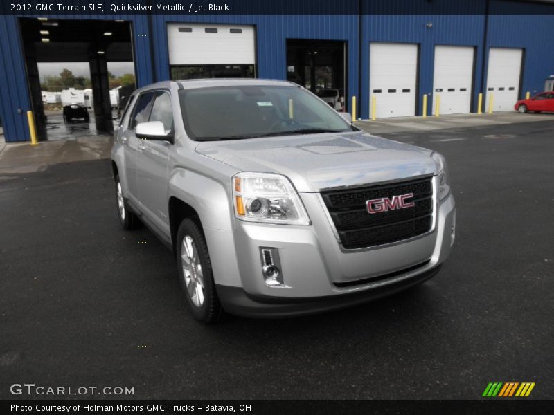 Quicksilver Metallic / Jet Black 2012 GMC Terrain SLE
