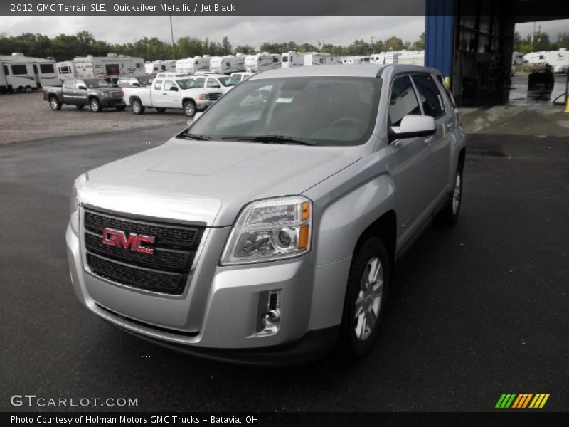 Quicksilver Metallic / Jet Black 2012 GMC Terrain SLE