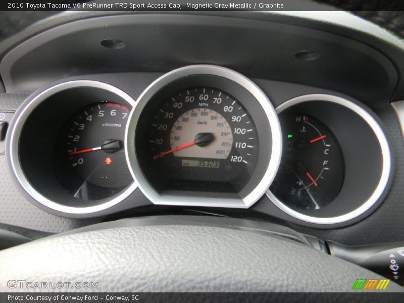 Magnetic Gray Metallic / Graphite 2010 Toyota Tacoma V6 PreRunner TRD Sport Access Cab