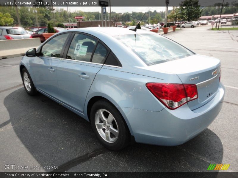 Ice Blue Metallic / Jet Black 2012 Chevrolet Cruze LT