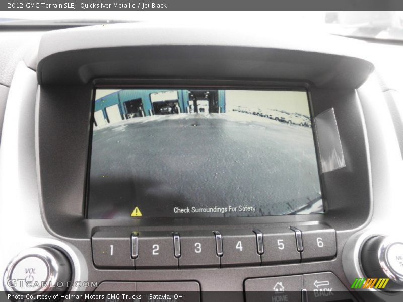 Quicksilver Metallic / Jet Black 2012 GMC Terrain SLE