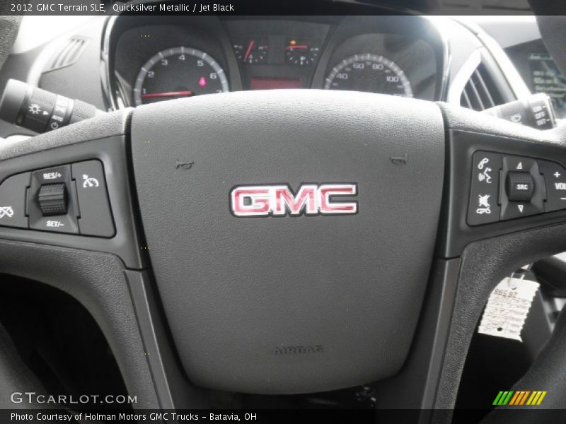 Quicksilver Metallic / Jet Black 2012 GMC Terrain SLE