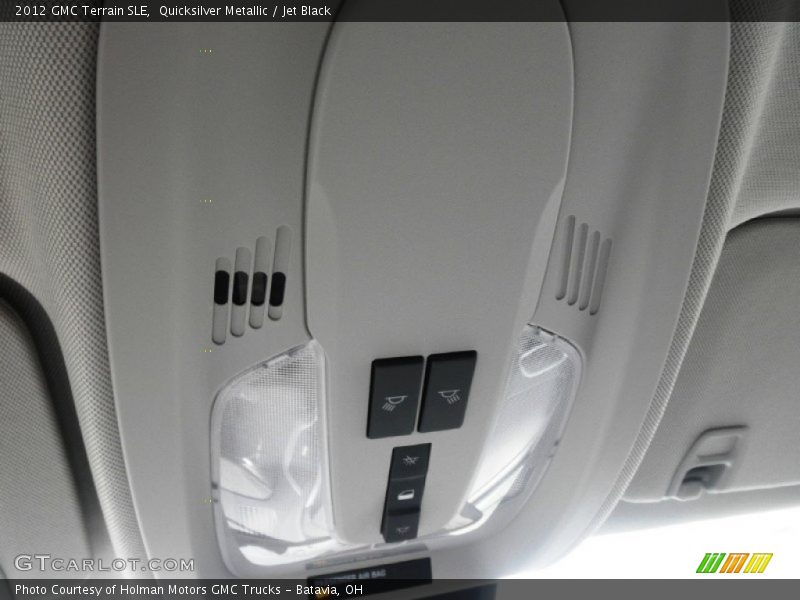 Quicksilver Metallic / Jet Black 2012 GMC Terrain SLE