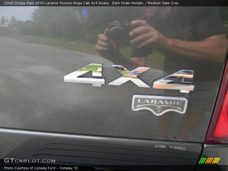  2008 Ram 3500 Laramie Resistol Mega Cab 4x4 Dually Logo