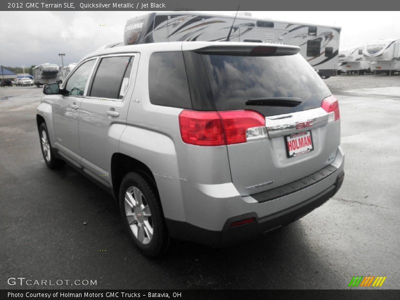 Quicksilver Metallic / Jet Black 2012 GMC Terrain SLE