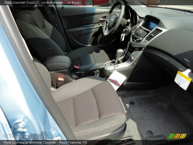 Ice Blue Metallic / Jet Black 2012 Chevrolet Cruze LT