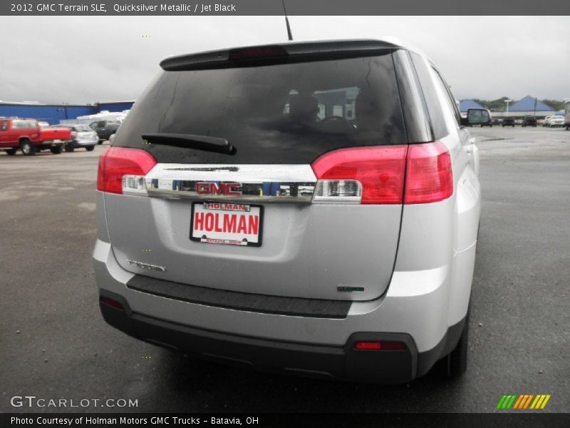 Quicksilver Metallic / Jet Black 2012 GMC Terrain SLE
