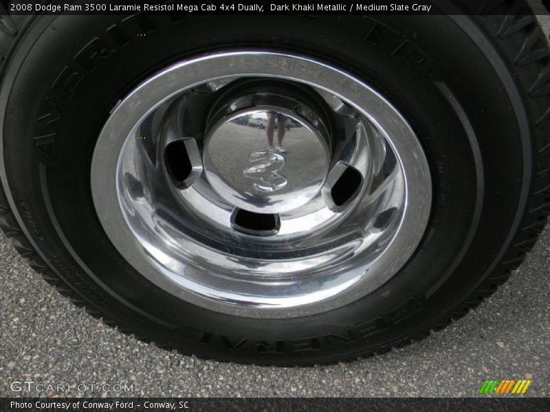  2008 Ram 3500 Laramie Resistol Mega Cab 4x4 Dually Wheel