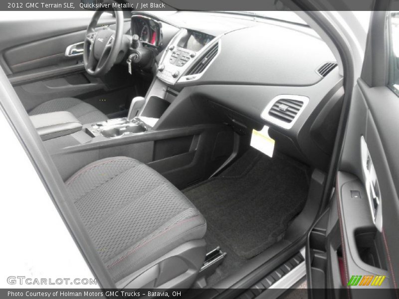 Quicksilver Metallic / Jet Black 2012 GMC Terrain SLE