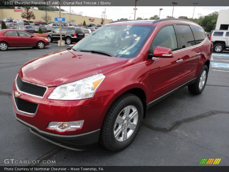 Front 3/4 View of 2012 Traverse LT AWD