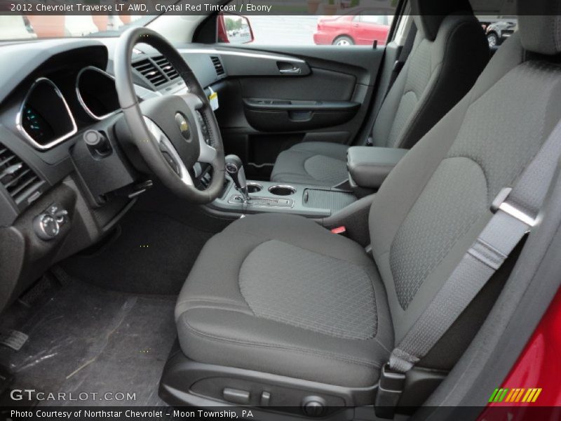  2012 Traverse LT AWD Ebony Interior