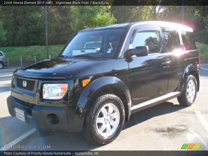 Nighthawk Black Pearl / Black/Gray 2006 Honda Element EX-P AWD