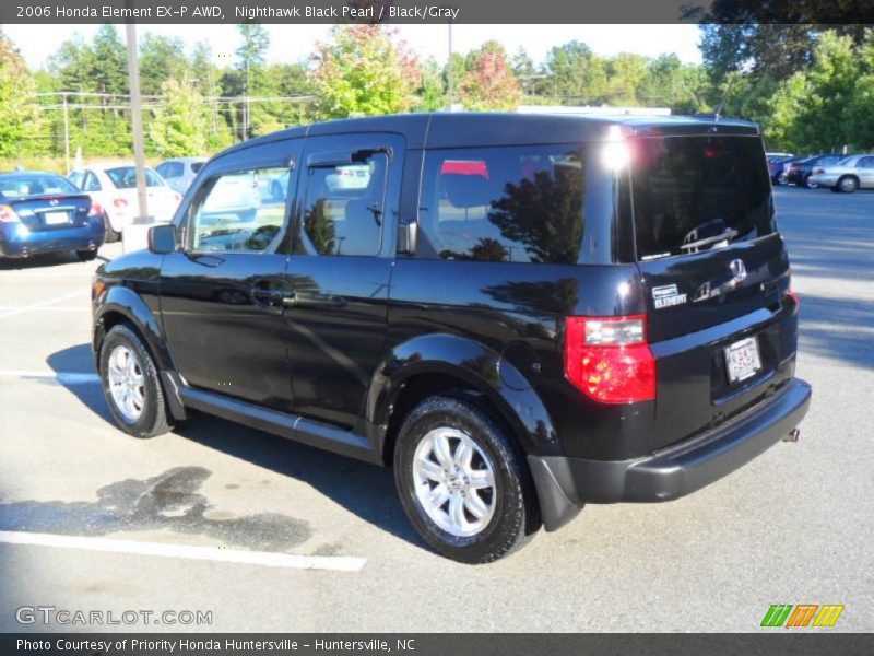Nighthawk Black Pearl / Black/Gray 2006 Honda Element EX-P AWD