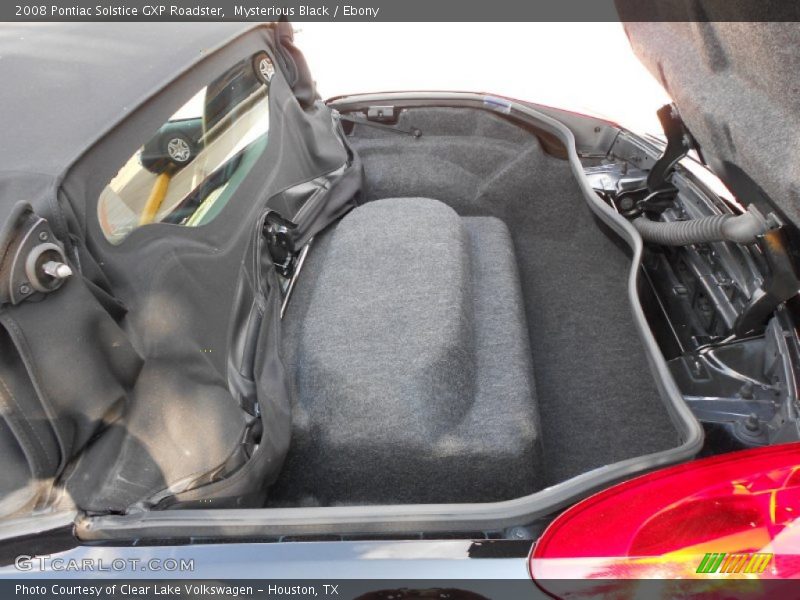 Mysterious Black / Ebony 2008 Pontiac Solstice GXP Roadster