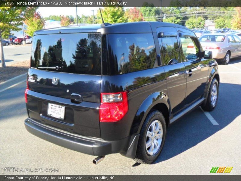 Nighthawk Black Pearl / Black/Gray 2006 Honda Element EX-P AWD