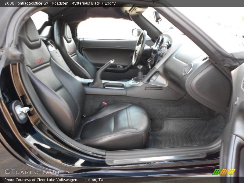  2008 Solstice GXP Roadster Ebony Interior