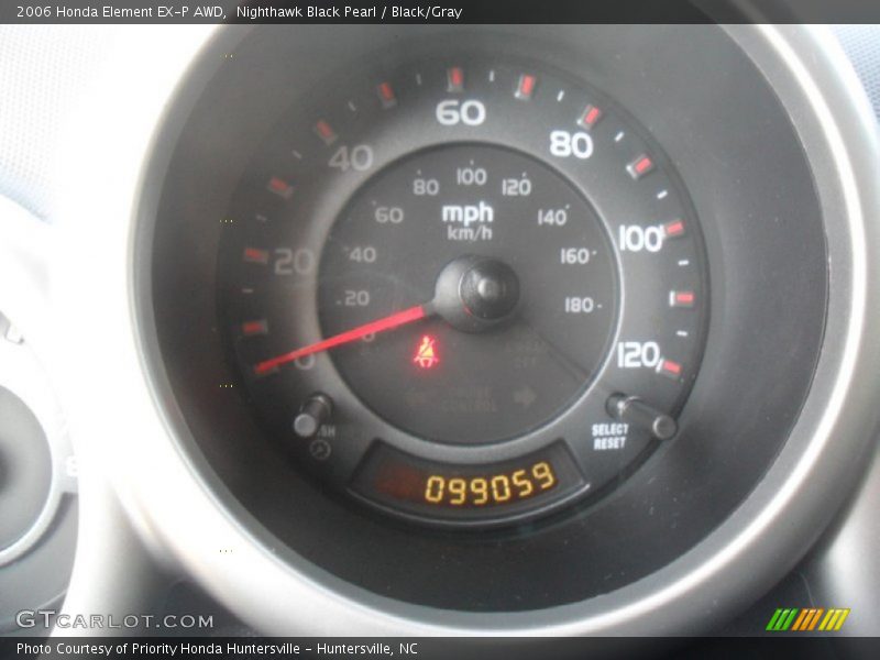 Nighthawk Black Pearl / Black/Gray 2006 Honda Element EX-P AWD