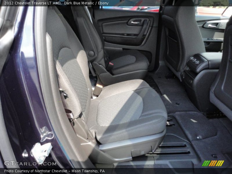 Dark Blue Metallic / Ebony 2012 Chevrolet Traverse LT AWD
