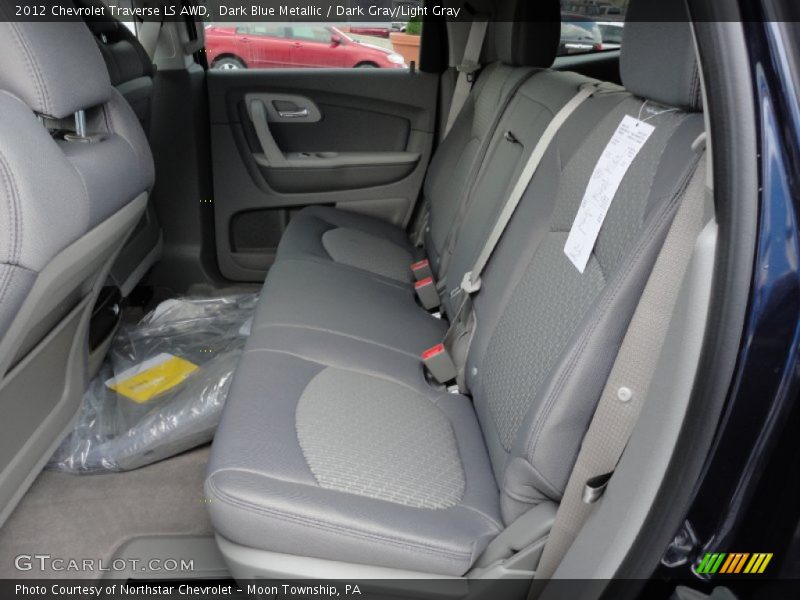  2012 Traverse LS AWD Dark Gray/Light Gray Interior