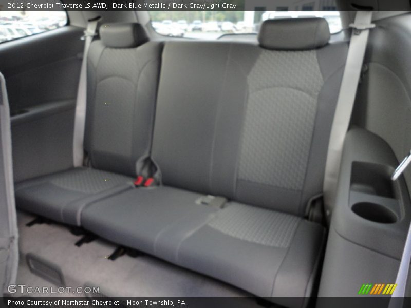  2012 Traverse LS AWD Dark Gray/Light Gray Interior