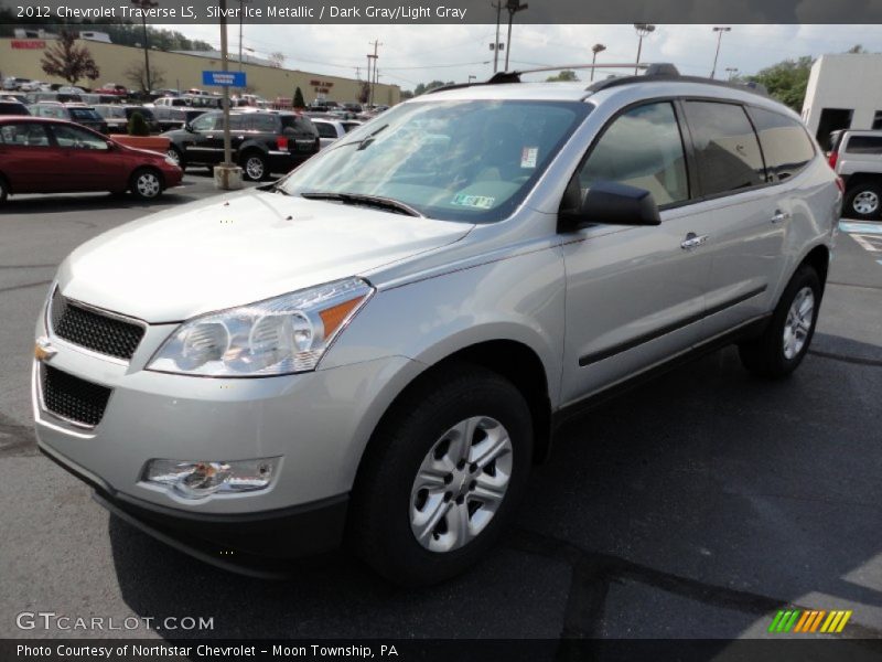 Front 3/4 View of 2012 Traverse LS