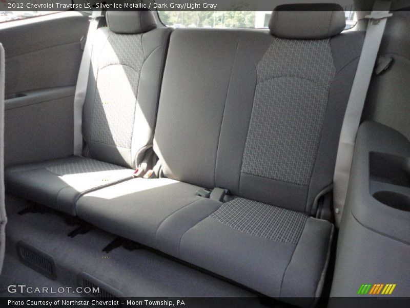 Silver Ice Metallic / Dark Gray/Light Gray 2012 Chevrolet Traverse LS