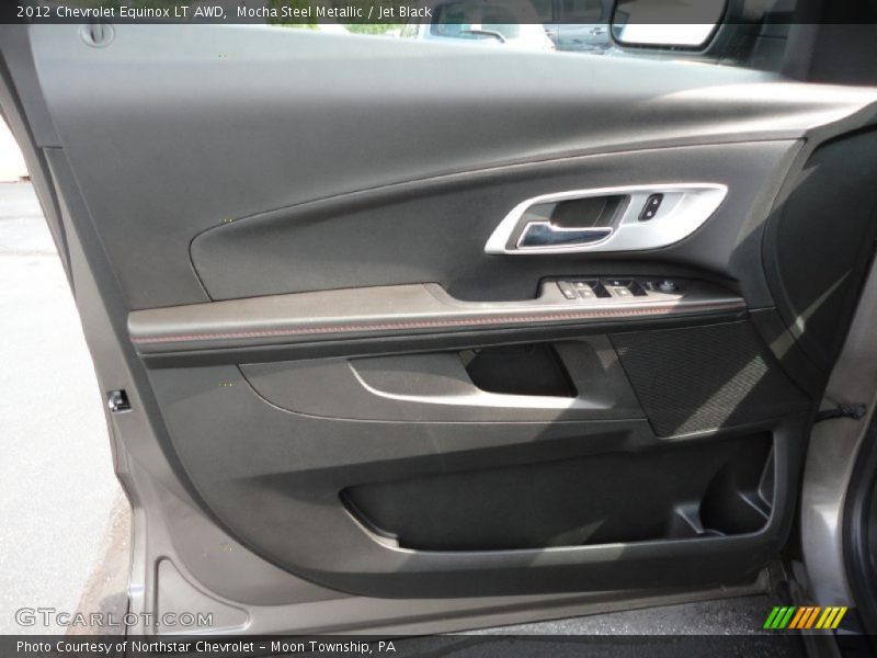 Mocha Steel Metallic / Jet Black 2012 Chevrolet Equinox LT AWD
