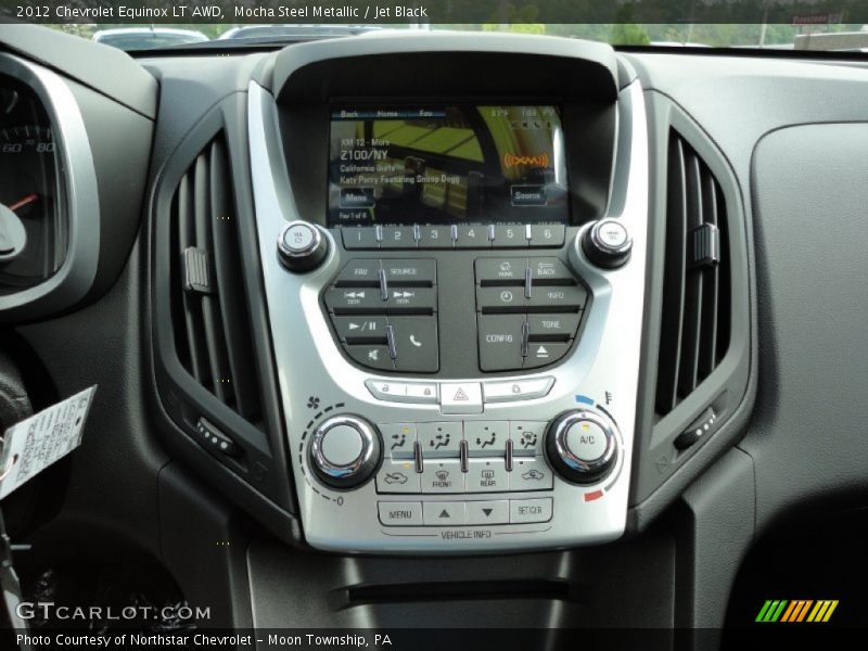 Controls of 2012 Equinox LT AWD