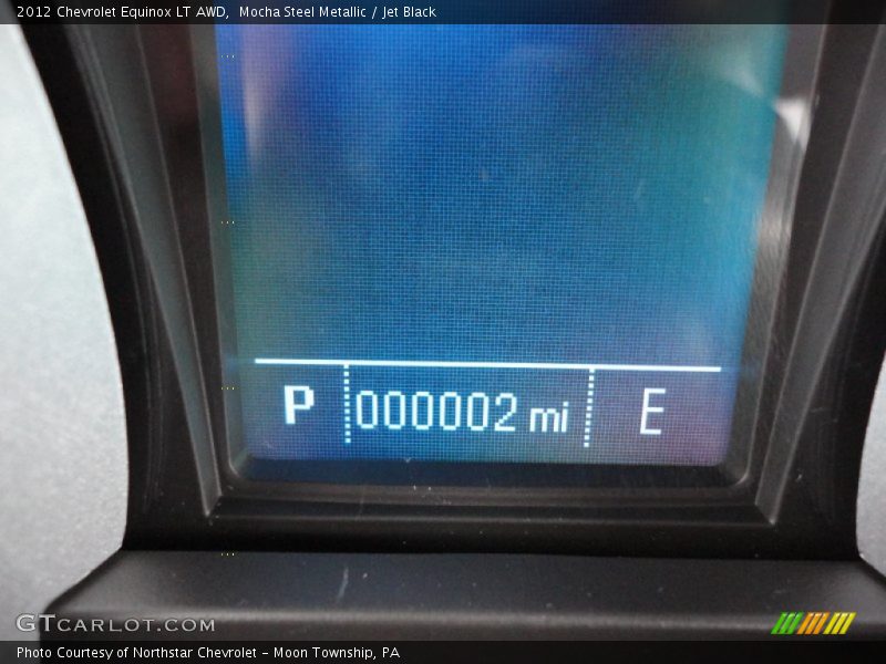 Mocha Steel Metallic / Jet Black 2012 Chevrolet Equinox LT AWD