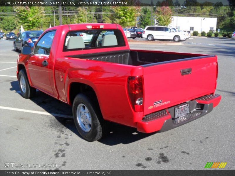 Victory Red / Light Cashmere 2006 Chevrolet Colorado LS Regular Cab