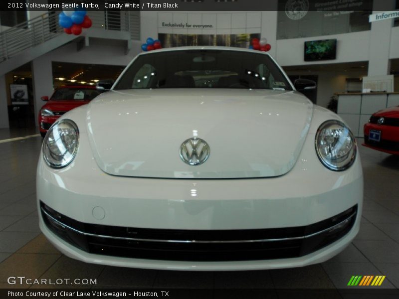 Candy White / Titan Black 2012 Volkswagen Beetle Turbo