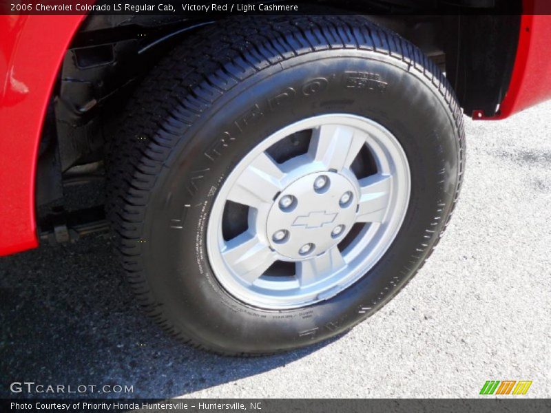 Victory Red / Light Cashmere 2006 Chevrolet Colorado LS Regular Cab