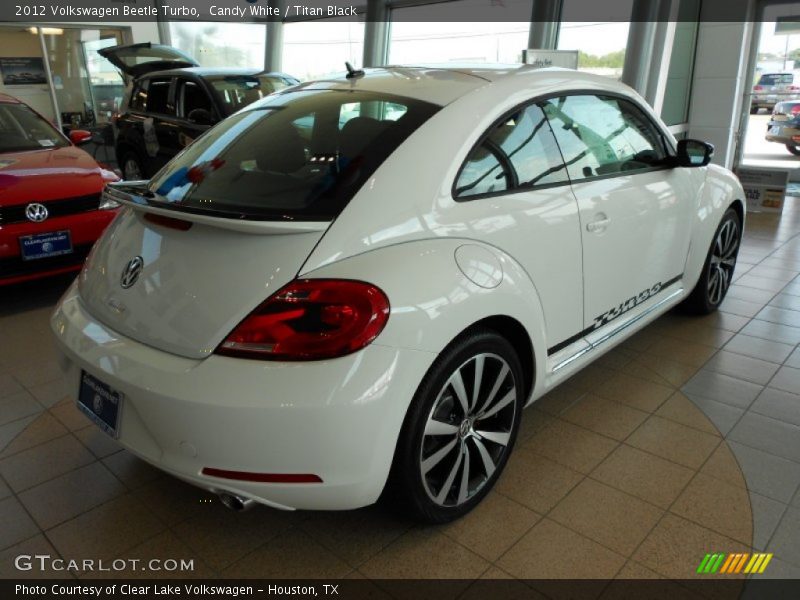 Candy White / Titan Black 2012 Volkswagen Beetle Turbo