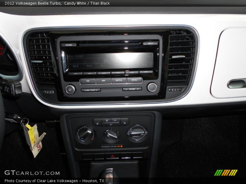 Audio System of 2012 Beetle Turbo