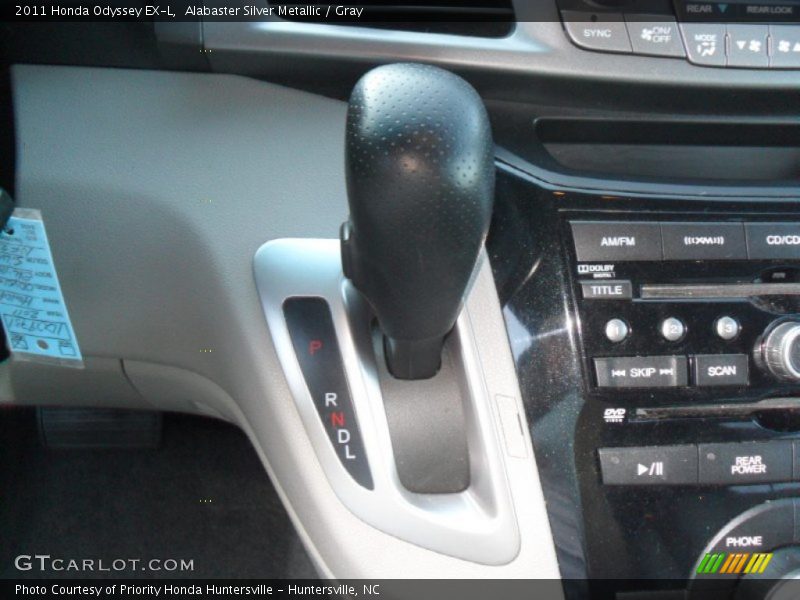 Alabaster Silver Metallic / Gray 2011 Honda Odyssey EX-L